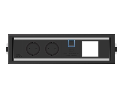 Встраиваемый розеточный блок ABL Level MID (2S2UCac1C) Встраиваемый розеточный блок ABL Level MID (2S2UCac1C)