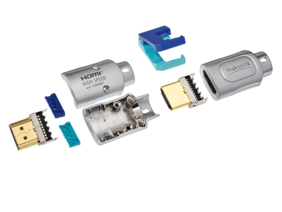 Разъем HDMI под обжим Inakustik Exzellenz Profi HDMI 2.0a IDC Plug Type-A Разъем HDMI под обжим Inakustik Exzellenz Profi HDMI 2.0a IDC Plug Type-A