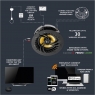 Потолочная акустическая система мультирум Wi-Fi Lithe Audio Wi-Fi Ceiling Speaker - V2 (Пара — Master/Slave) Потолочная акустическая система мультирум Wi-Fi Lithe Audio Wi-Fi Ceiling Speaker - V2 (Пара — Master/Slave)