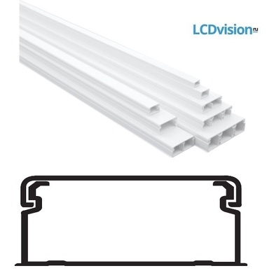 Миниканал кабельный 32х16 в комплекте с крышкой - 2.0м Efapel 10040 СBR Mini cable trunking without divider 32х16 Миниканал кабельный 32х16 в комплекте с крышкой - 2.0м Efapel 10040 СBR Mini cable trunking without divider 32х16