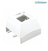 Суппорт фронтальный под модуль 45х45 для миниканала 60х16 Efapel 10988 ABR Q45 Series Frontal Adapter