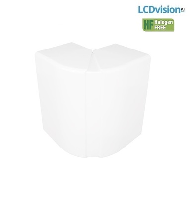 Изменяемый внешний угол для установочного короба 90х50 HF Efapel 10186 GBR Variable Outside Angle Halogen free