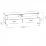 Тумба под телевизор Itechmount LK-206L
