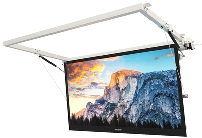 Ультратонкий моторизованный потолочный кронштейн для телевизора Unitech Systems FPLCV6-55 Ультратонкий моторизованный потолочный кронштейн для телевизора Unitech Systems FPLCV6-55