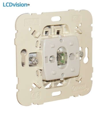Выключатель одноклавишный с подсветкой 10А — 250В~ Efapel 21012 Single Pole Switch with Orienting Light