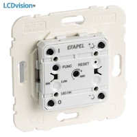 Диммерный выключатель кнопочный универсальный 5 - 250Вт Efapel 21218 Dimmer RLC Switch