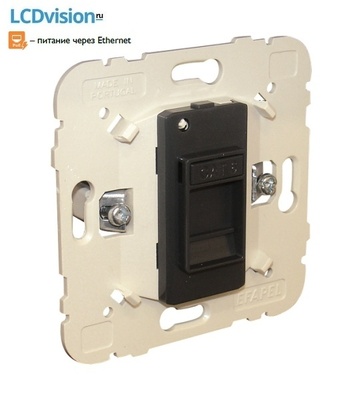 Розетка RJ45 CAT6 STP c коннектором Efapel 21592 RJ45 Cat. 6 STP Socket (250 MHz)