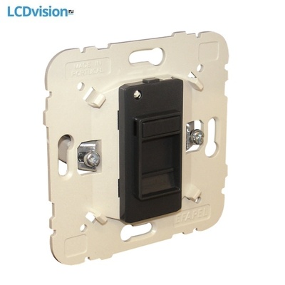 Адаптер-розетка RJ45 Keystone без коннектора Efapel 21976 RJ45 Socket Adapter Адаптер-розетка RJ45 Keystone без коннектора Efapel 21976 RJ45 Socket Adapter
