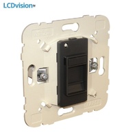 Розетка RJ45 CAT5e STP c коннектором Efapel 21443 RJ45 Cat. 5e STP Socket (100 MHz)