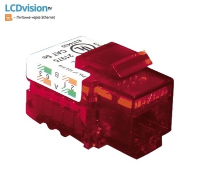 Модуль Keystone RJ45/8P8C CAT6 UTP Efapel 21978 RJ45 Cat. 6 UTP Connector (250 MHz) Модуль Keystone RJ45/8P8C CAT6 UTP Efapel 21978 RJ45 Cat. 6 UTP Connector (250 MHz)