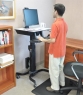 Мобильная рабочая станция на один монитор Ergotron 24-215-085 WorkFit-C, Single LD Sit-Stand Workstation Мобильная рабочая станция на один монитор Ergotron 24-215-085 WorkFit-C, Single LD Sit-Stand Workstation