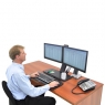 Настольное рабочее место для двух мониторов Ergotron 24-316-026 WorkFit-A, Dual Workstation with Worksurface Настольное рабочее место для двух мониторов Ergotron 24-316-026 WorkFit-A, Dual Workstation with Worksurface