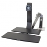 Настольное рабочее место для одного монитора Ergotron 24-317-026 WorkFit-A, Single LD Workstation with Worksurface