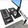 Настольное рабочее место для одного монитора Ergotron 24-317-026 WorkFit-A, Single LD Workstation with Worksurface