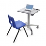 Офисный стол с ручной регулировкой по высоте Ergotron 24-547-003 LearnFit Sit-Stand Desk, Short