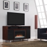 Тумба под телевизор с электрокамином Bello ENTERPRISE LITE-26MM9856-NC10 High Gloss Cherry Тумба под телевизор с электрокамином Bello ENTERPRISE LITE-26MM9856-NC10 High Gloss Cherry