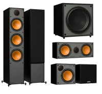 Комплект акустических систем 5.1 Monitor Audio Monitor 300 HTS Black