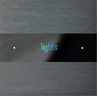 Лицевая панель Basalte Deseo Brushed Dark Grey