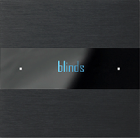 Лицевая панель Basalte Deseo Brushed Black