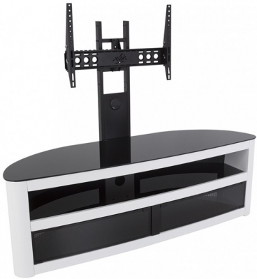 Напольный стенд под телевизор AVF FS15BURGW + FL602KITB: Affinity Plus - Burghley Oval TV Stand + TV Mounting Column for Affinity Plus TV Stands Напольный стенд под телевизор AVF FS15BURGW + FL602KITB: Affinity Plus - Burghley Oval TV Stand + TV Mounting Column for Affinity Plus TV Stands