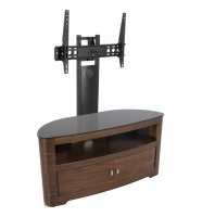 Напольный стенд под телевизор AVF FS11BLEXW + FL602KITB: Affinity Plus - Bay Oval TV Stand + TV Mounting Column for Affinity Plus TV Stands