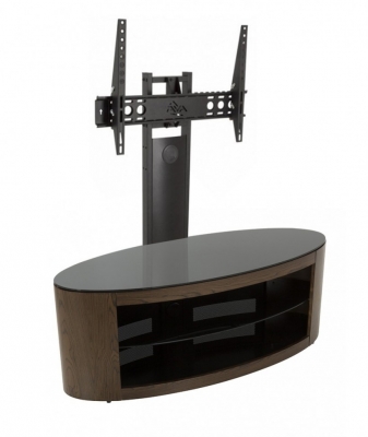 Напольный стенд под телевизор AVF FS11BUCXW + FL602KITB: Affinity Plus - Buckingham Oval TV Stand + TV Mounting Column for Affinity Plus TV Stands