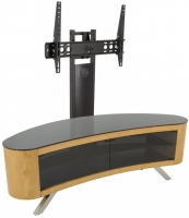 Напольный стенд под телевизор AVF FS15BAYXO + FL602KITB: Affinity Plus - Bay Oval TV Stand + TV Mounting Column for Affinity Plus TV Stands