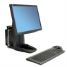 Мобильное рабочее место Ergotron 33-338-085 Neo-Flex All-In-One Lift Stand, Secure Clamp