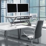 Настольная платформа рабочее место на два монитора Ergotron 33-406-062 WorkFit-TL, Standing Desk Workstation (White) Настольная платформа рабочее место на два монитора Ergotron 33-406-062 WorkFit-TL, Standing Desk Workstation (White)