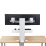 Настольное рабочее место для двух мониторов Ergotron 33-407-062 WorkFit-SR, Dual Monitor, Standing Desk Workstation (White) Настольное рабочее место для двух мониторов Ergotron 33-407-062 WorkFit-SR, Dual Monitor, Standing Desk Workstation (White)