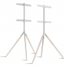 Напольная стойка Tripod для телевизора Onkron TS1220W Beech tree & White