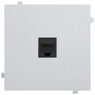 Розетка информационная одиночная под модуль Keystone Rikett Single information socket for Keystone module Standart — 1 Module (1K) Розетка информационная одиночная под модуль Keystone Rikett Single information socket for Keystone module Standart — 1 Module (1K)