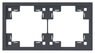 Рамка двухместная Rikett 35820 Double frame Standart — 2 Module Рамка двухместная Rikett 35820 Double frame Standart — 2 Module