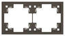 Рамка двухместная Rikett 35820 Double frame Standart — 2 Module Рамка двухместная Rikett 35820 Double frame Standart — 2 Module