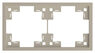 Рамка двухместная Rikett 35820 Double frame Standart — 2 Module Рамка двухместная Rikett 35820 Double frame Standart — 2 Module