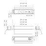 Встраиваемый розеточный блок USB порт-зарядка Mebax FrameCoverDock 41P (2S2UCac1HDMI1U)