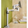 Настольный кронштейн для одного монитора Kondator 438-LC15 Monitor arm OSLO Silver