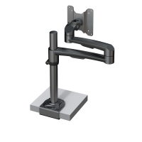 Настольный кронштейн для одного монитора Kondator 438-LC15B Monitor arm OSLO Black