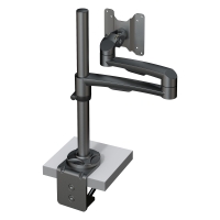 Настольный кронштейн для одного монитора Kondator 438-LC25B Monitor arm OSLO Big clamp Black