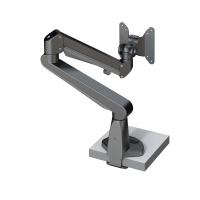 Настольный кронштейн c газлифтом для одного монитора Kondator 438-LC50B Monitor arm STOCKHOLM Gas Spring Black