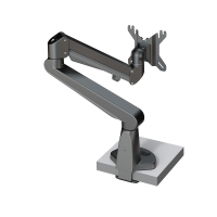 Настольный кронштейн c газлифтом для одного монитора Kondator 438-LC53B Monitor arm STOCKHOLM Gas Spring 8-14 Black