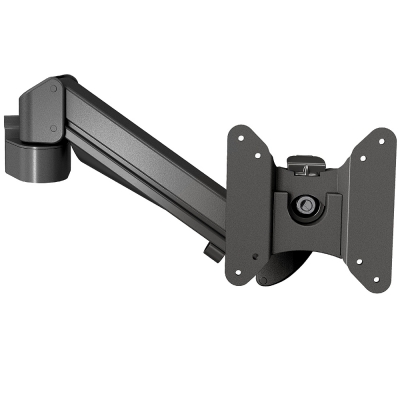 Настенный кронштейн c газлифтом для одного монитора Kondator 438-LC55B Monitor arm STOCKHOLM 3-8 kg for Conceptum Gasspring Black Настенный кронштейн c газлифтом для одного монитора Kondator 438-LC55B Monitor arm STOCKHOLM 3-8 kg for Conceptum Gasspring Black
