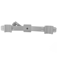 Настенный кронштейн для двух мониторов c газлифтом Kondator 438-LC59 Monitor arm STOCKHOLM Toolbar Duo 2-6 kg for Conceptum Gasspring Silver