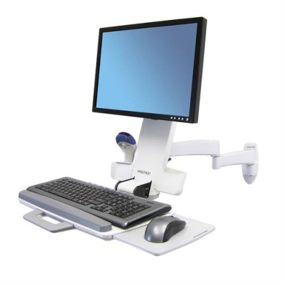 Настенное рабочее место для одного монитора Ergotron 45-230-216 200 Series Combo Arm (White) Настенное рабочее место для одного монитора Ergotron 45-230-216 200 Series Combo Arm (White)
