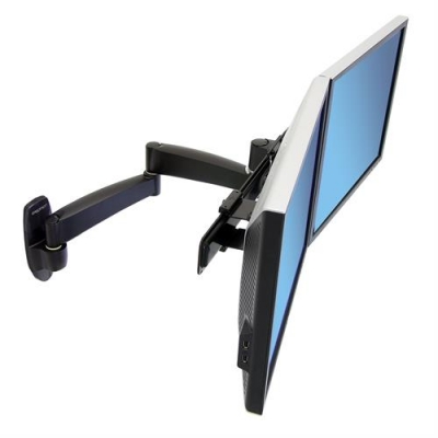 Настенный кронштейн для двух мониторов Ergotron 45-231-200 200 Series Dual Monitor Arm Настенный кронштейн для двух мониторов Ergotron 45-231-200 200 Series Dual Monitor Arm