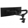 Кронштейн для двух мониторов с газлифтом Ergotron 45-245-224 LX Dual Side-by-Side Arm (Black)