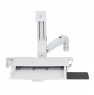 Настенное рабочее место для одного монитора Ergotron 45-260-216 StyleView Sit-Stand Combo Arm with Worksurface (White) Настенное рабочее место для одного монитора Ergotron 45-260-216 StyleView Sit-Stand Combo Arm with Worksurface (White)
