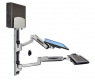 Настенное рабочее место для одного монитора Ergotron 45-358-026 LX Sit-Stand Wall System (Polished Aluminum) Настенное рабочее место для одного монитора Ergotron 45-358-026 LX Sit-Stand Wall System (Polished Aluminum)