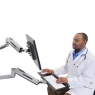 Кронштейн для клавиатуры и мыши с газлифтом Ergotron 45-354-026 LX Sit-Stand Wall Keyboard Arm