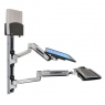 Настенное рабочее место для одного монитора Ergotron 45-359-026 LX Sit-Stand Wall System (Polished Aluminum) Настенное рабочее место для одного монитора Ergotron 45-359-026 LX Sit-Stand Wall System (Polished Aluminum)